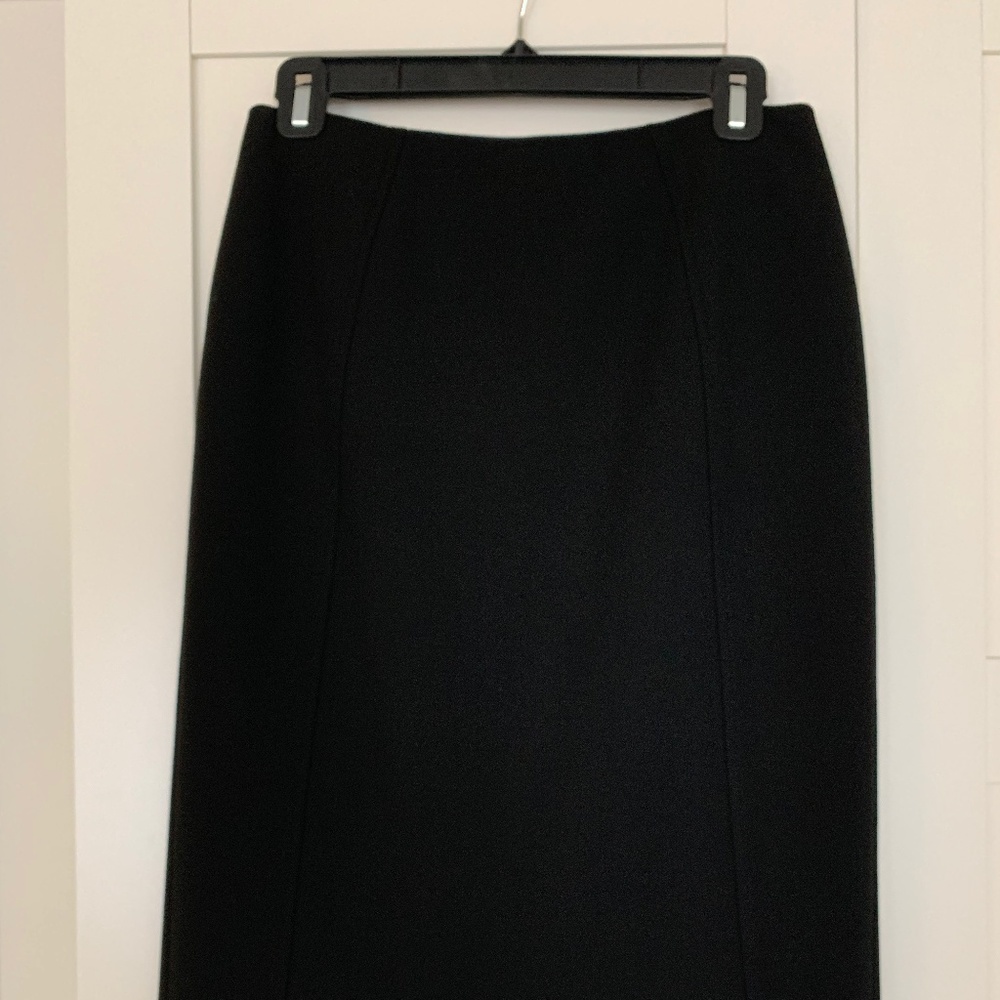 Classic black pencil skirt
